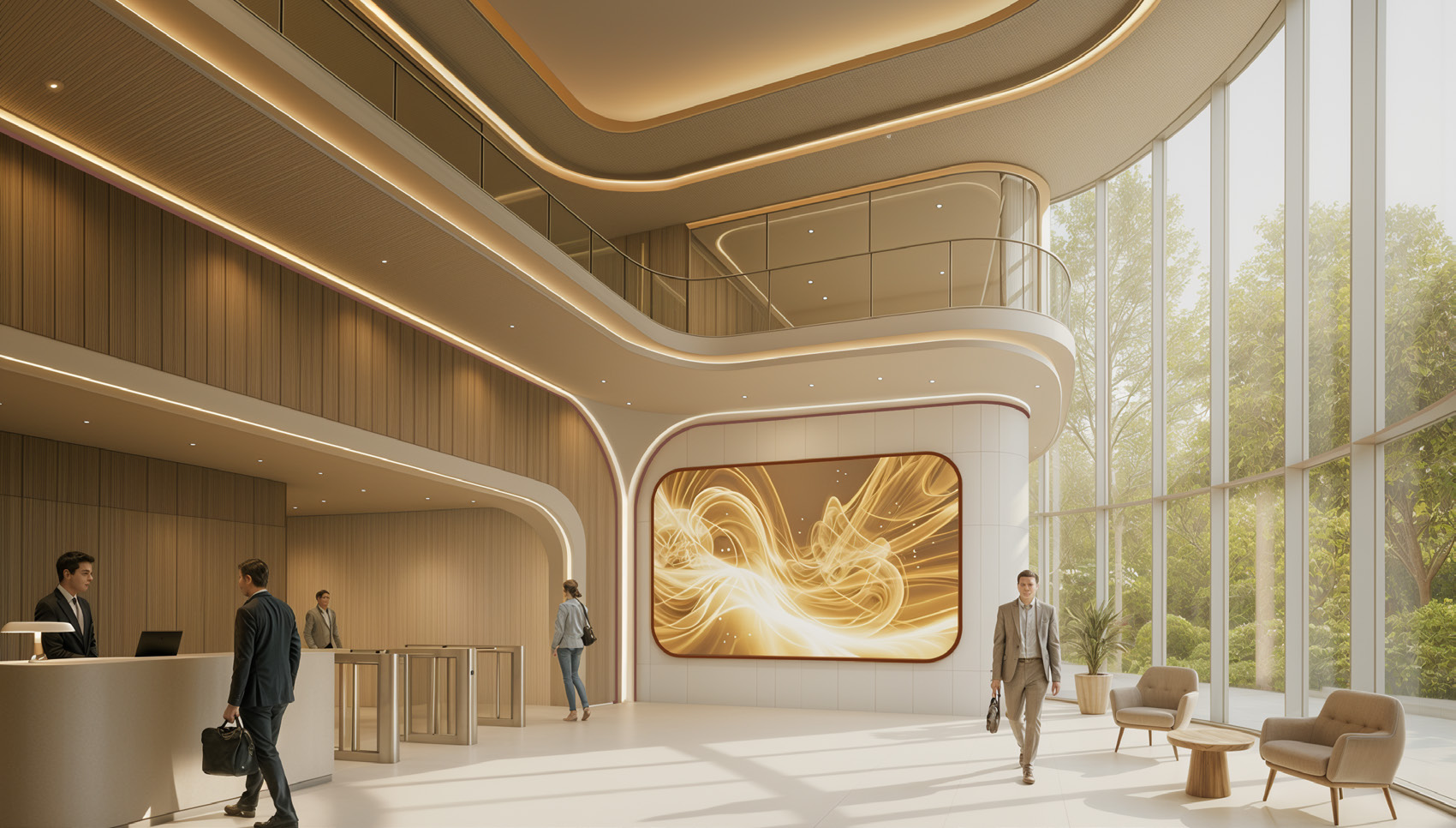 Cunningham Road – office lobby